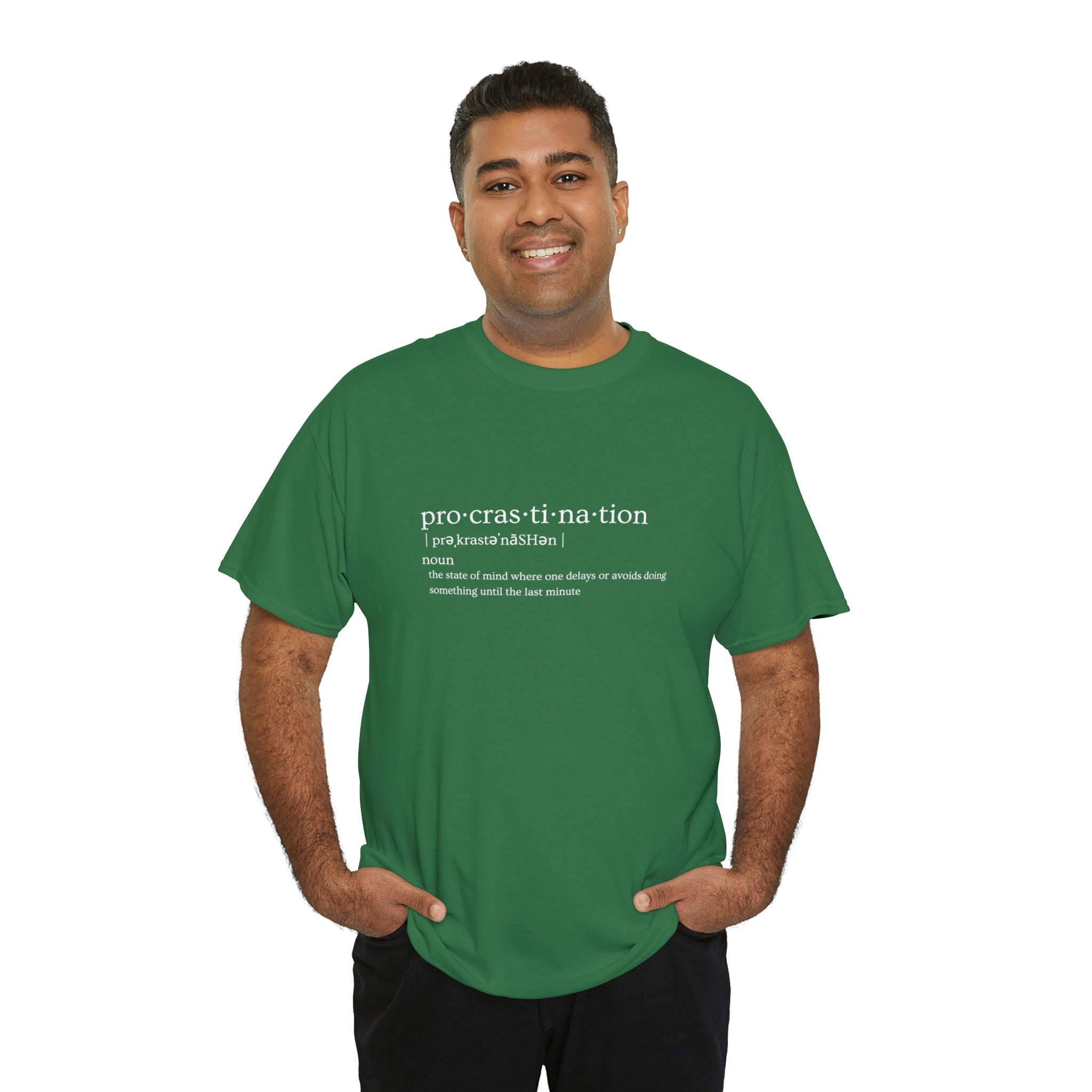 Procrastination Heavy Cotton Tee