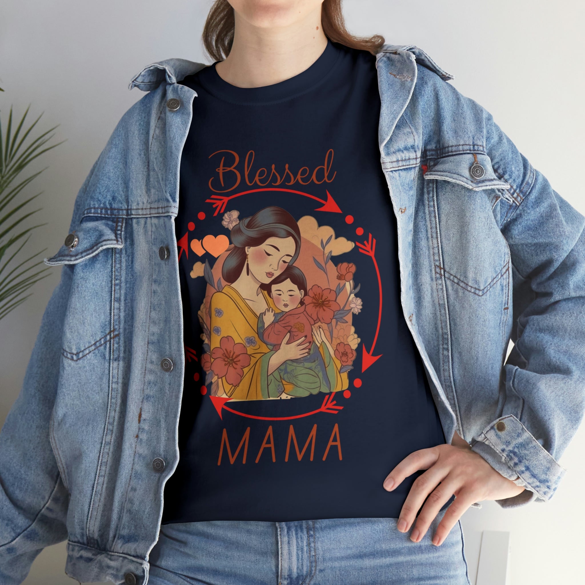 Blessed Mama 2 Heavy Cotton Tee