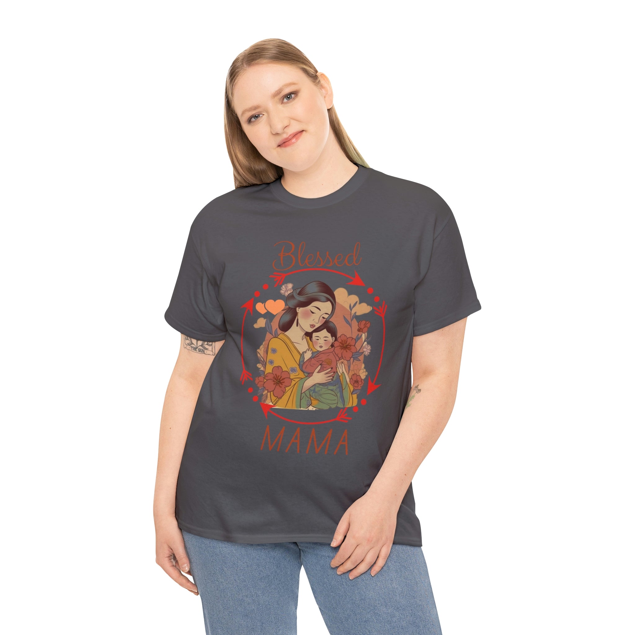 Blessed Mama 2 Heavy Cotton Tee