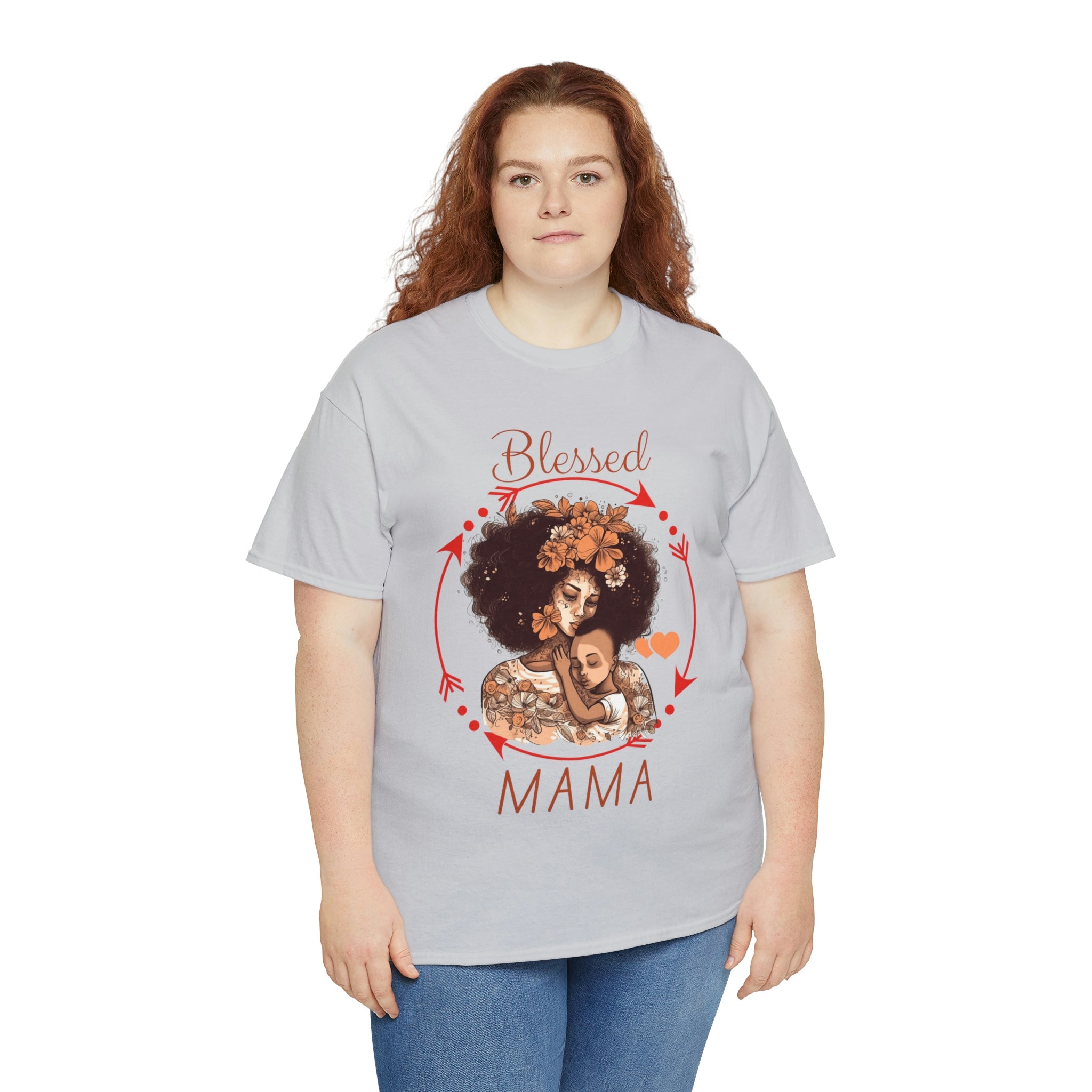 Blessed Mama Heavy Cotton Tee