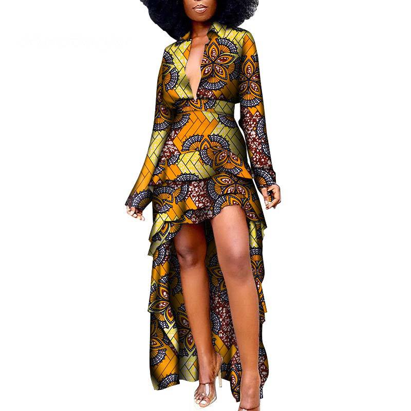 African Ethnic Women'S Dress African Batik Print Dress - Amara Luxe Fine Boutique