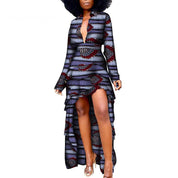 African Ethnic Women'S Dress African Batik Print Dress - Amara Luxe Fine Boutique