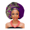 African printed cotton turban - Amara Luxe Fine Boutique