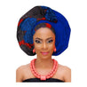 African printed cotton turban - Amara Luxe Fine Boutique