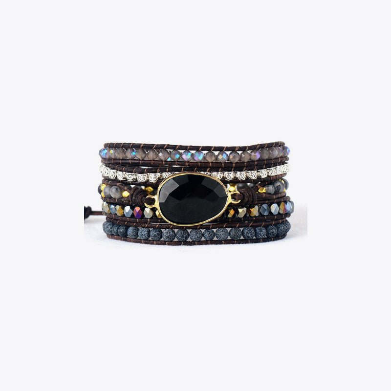 Agate Beaded Bracelet - Amara Luxe Fine Boutique