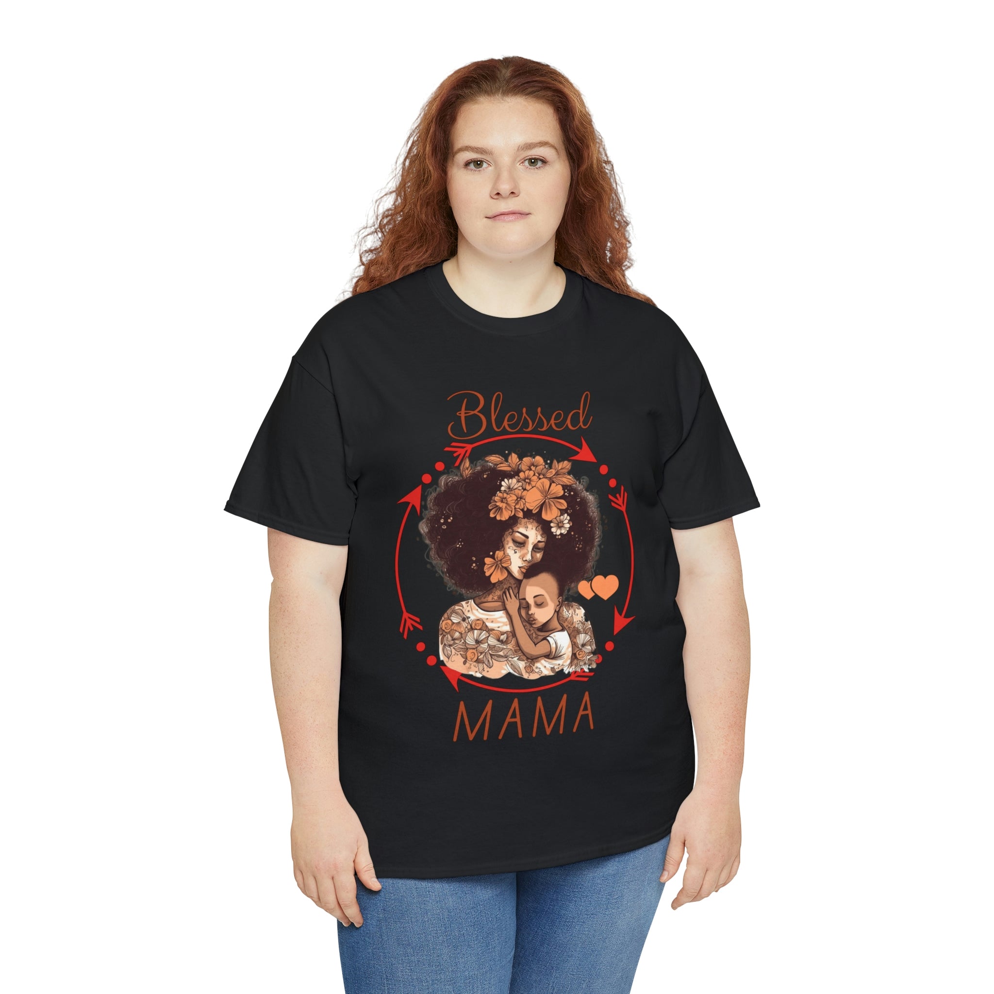 Blessed Mama Heavy Cotton Tee