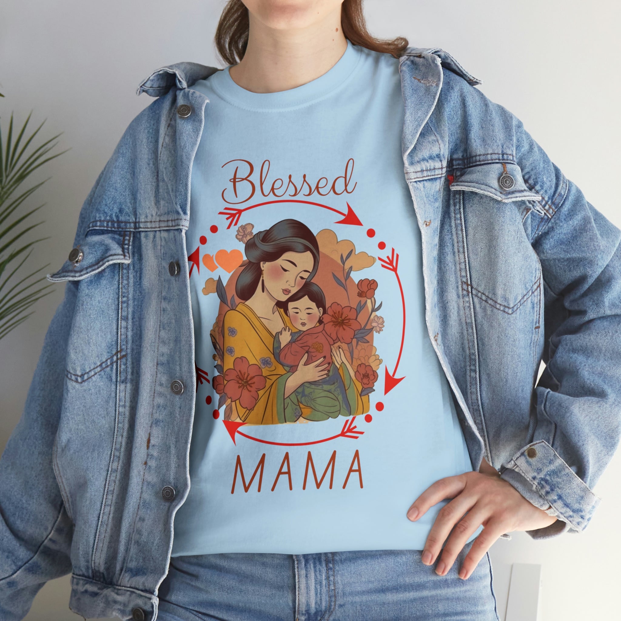 Blessed Mama 2 Heavy Cotton Tee
