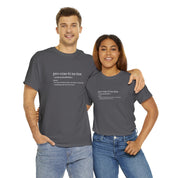 Procrastination Heavy Cotton Tee