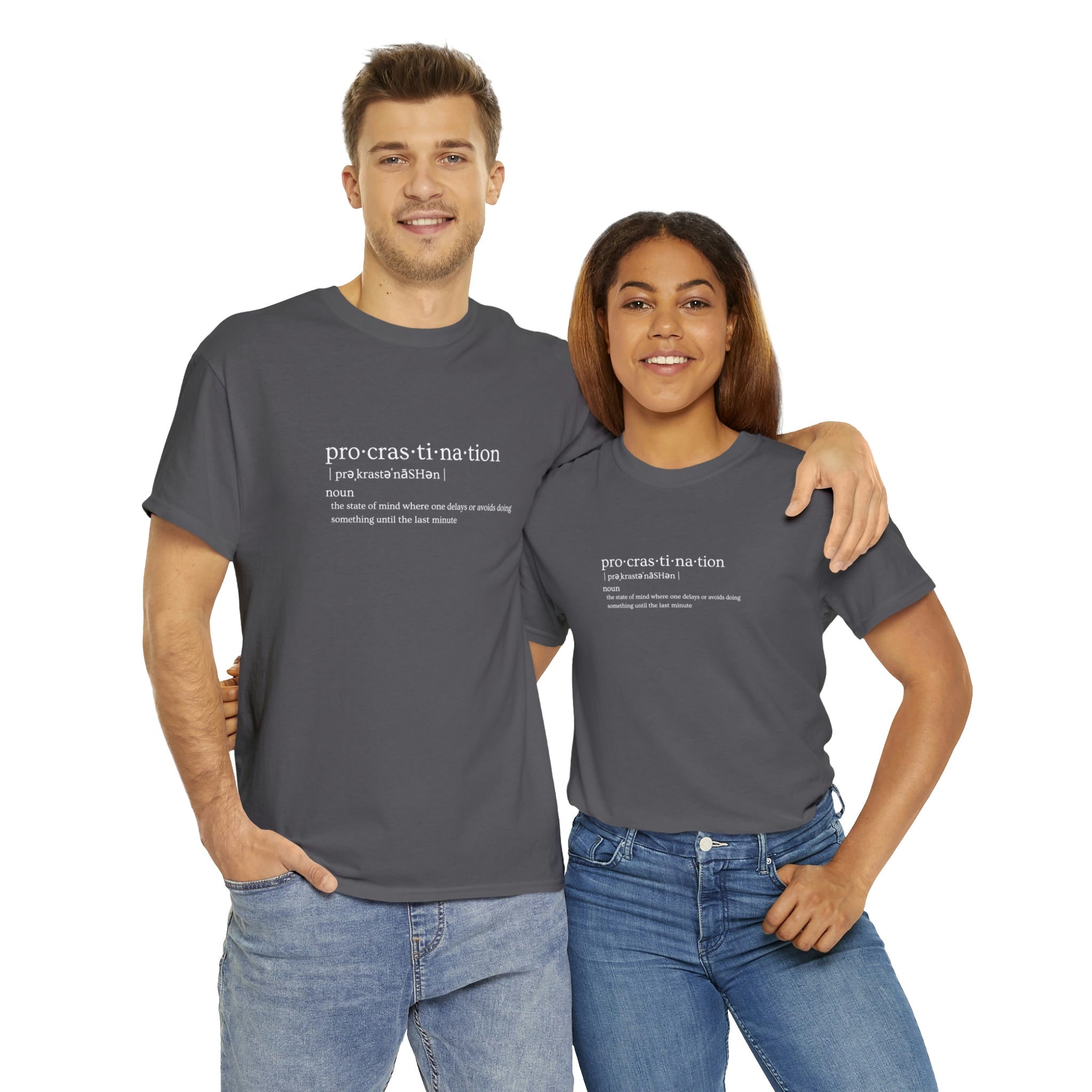 Procrastination Heavy Cotton Tee