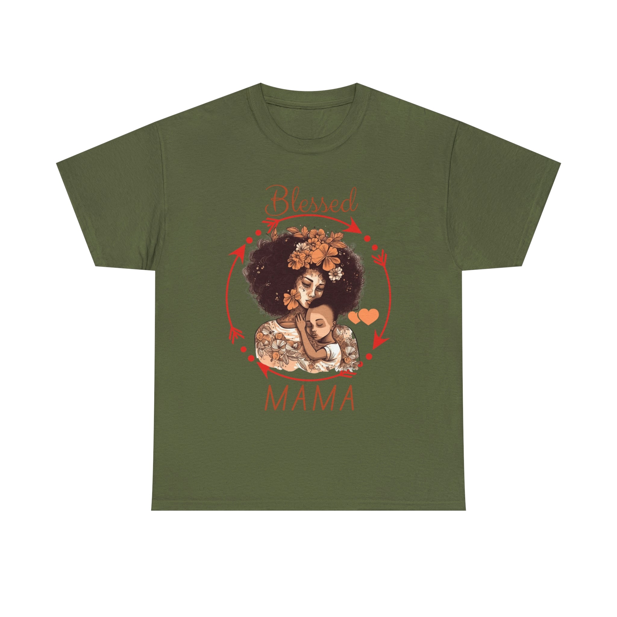 Blessed Mama Heavy Cotton Tee