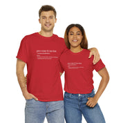 Procrastination Heavy Cotton Tee