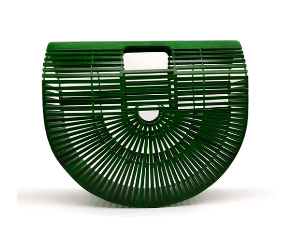 Bamboo bag clamshell bamboo bag holiday bamboo bag - Amara Luxe Fine Boutique