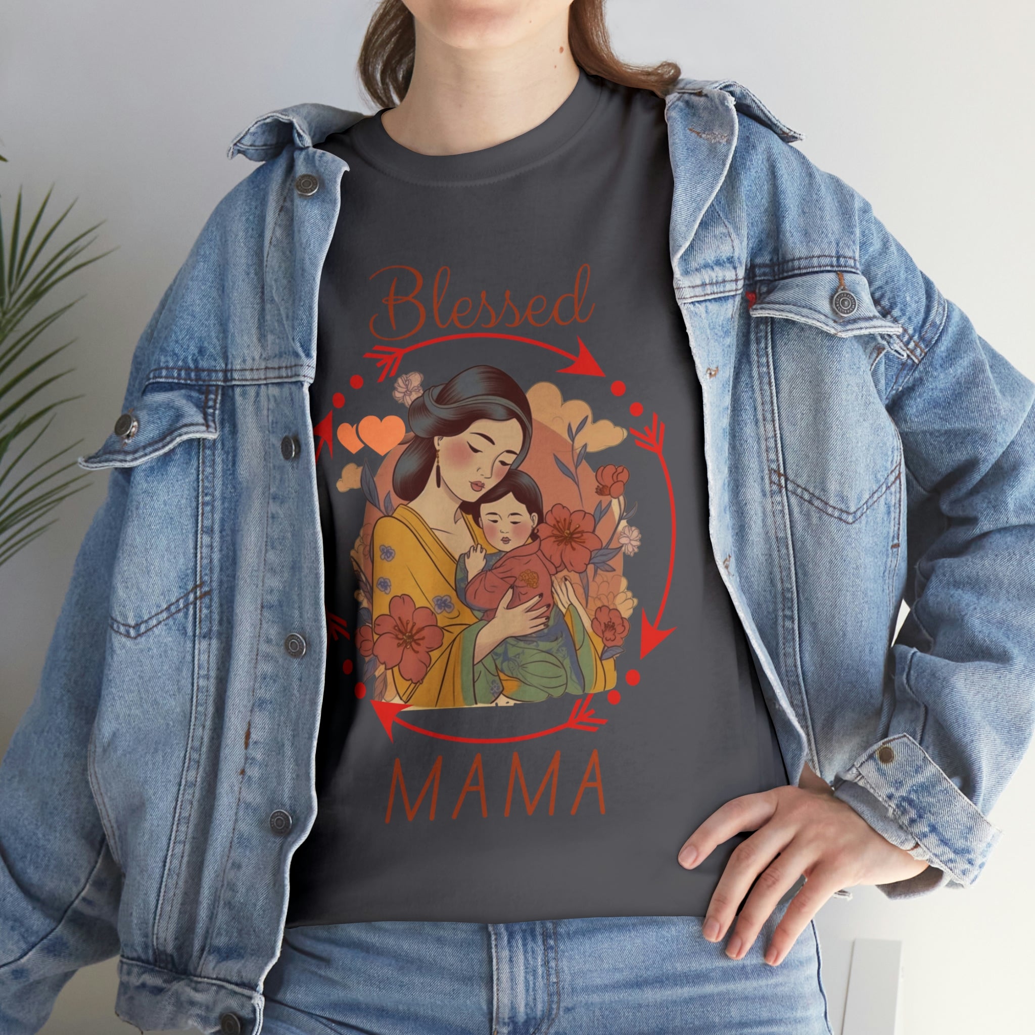 Blessed Mama 2 Heavy Cotton Tee