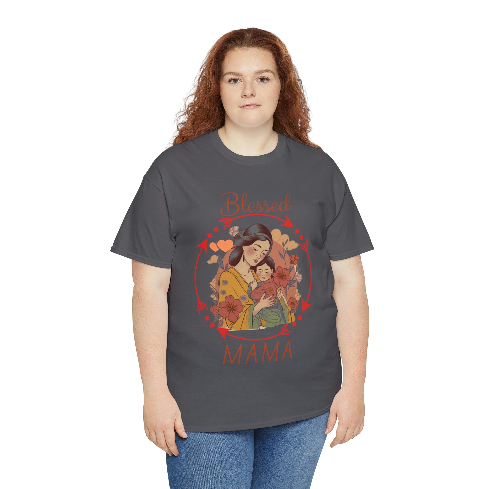 Blessed Mama 2 Heavy Cotton Tee