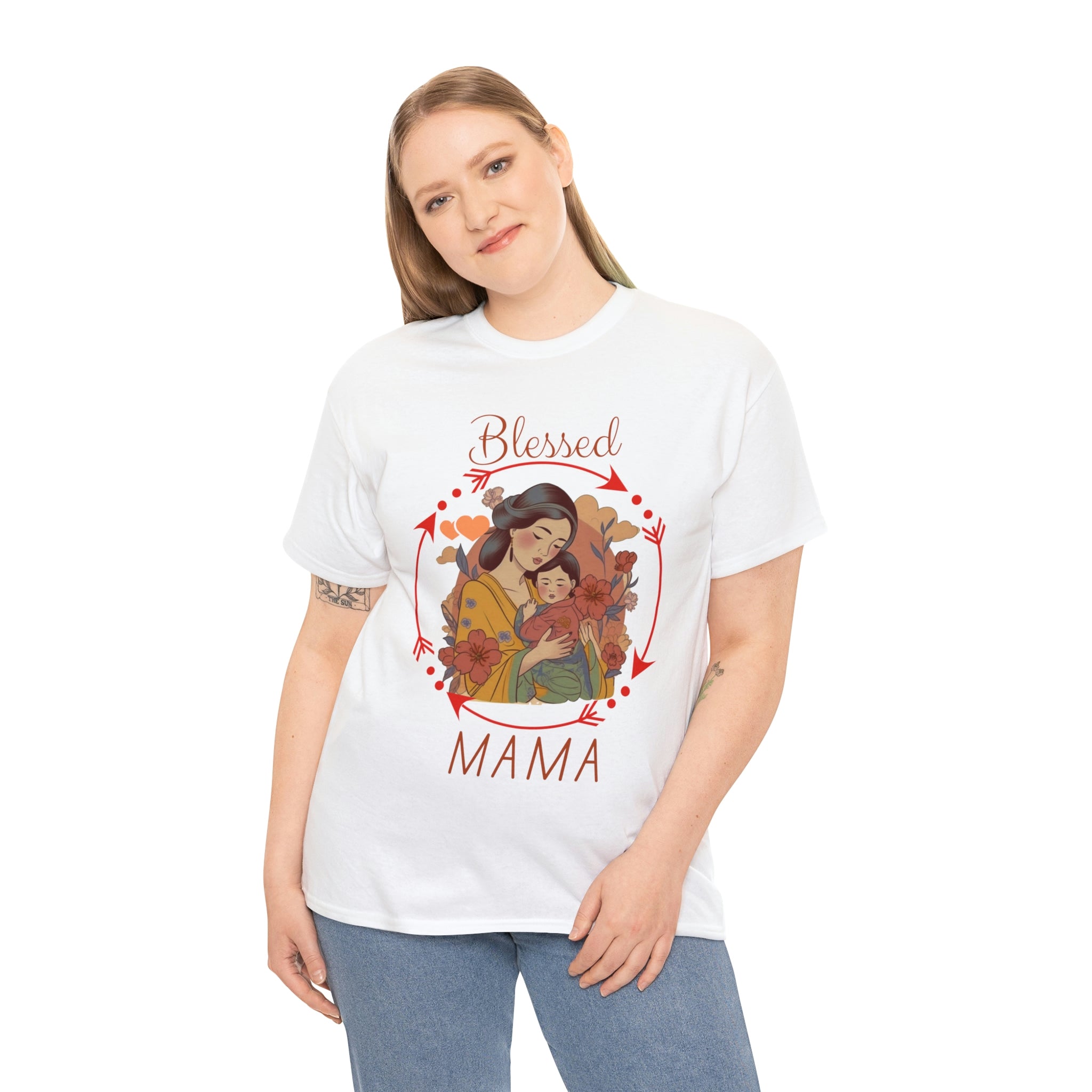 Blessed Mama 2 Heavy Cotton Tee