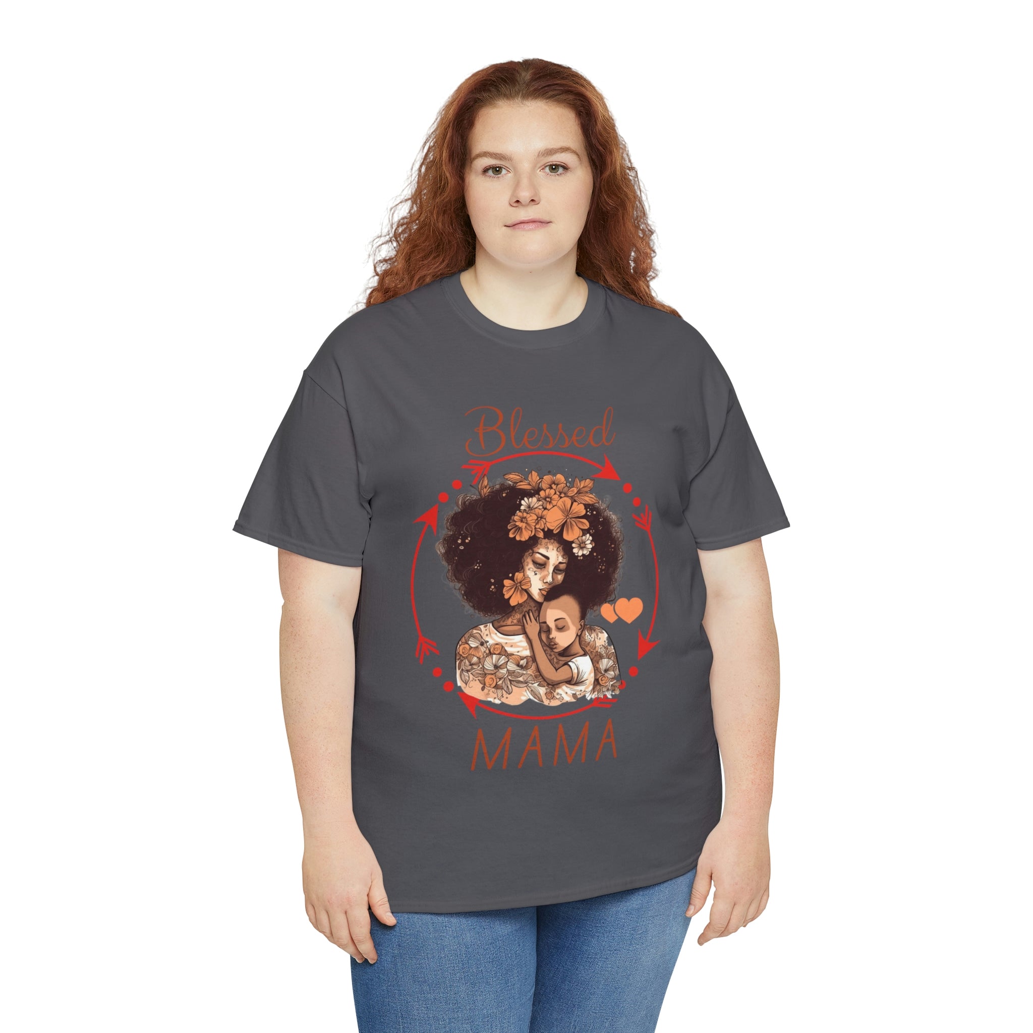 Blessed Mama Heavy Cotton Tee