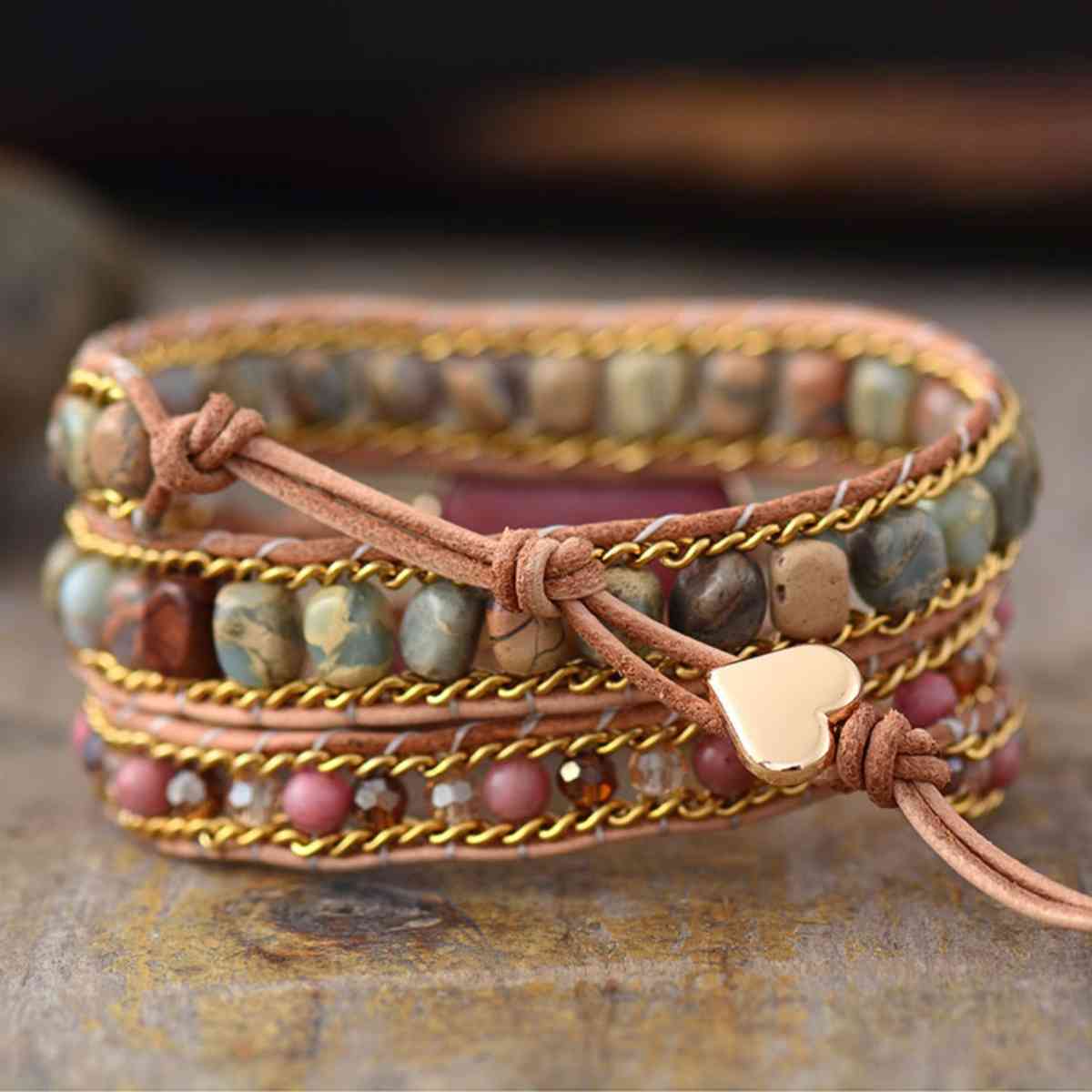 Crystal Bead Bracelet - Amara Luxe Fine Boutique