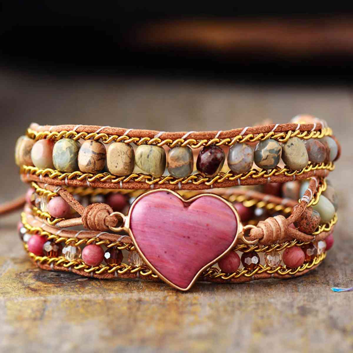 Crystal Bead Bracelet - Amara Luxe Fine Boutique