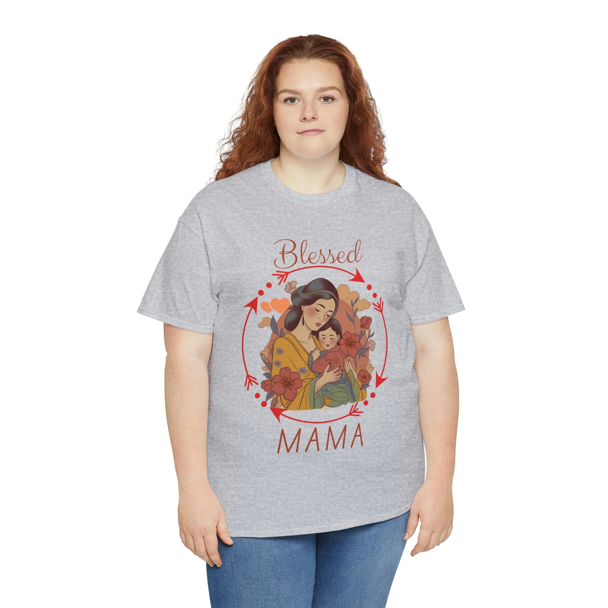 Blessed Mama 2 Heavy Cotton Tee
