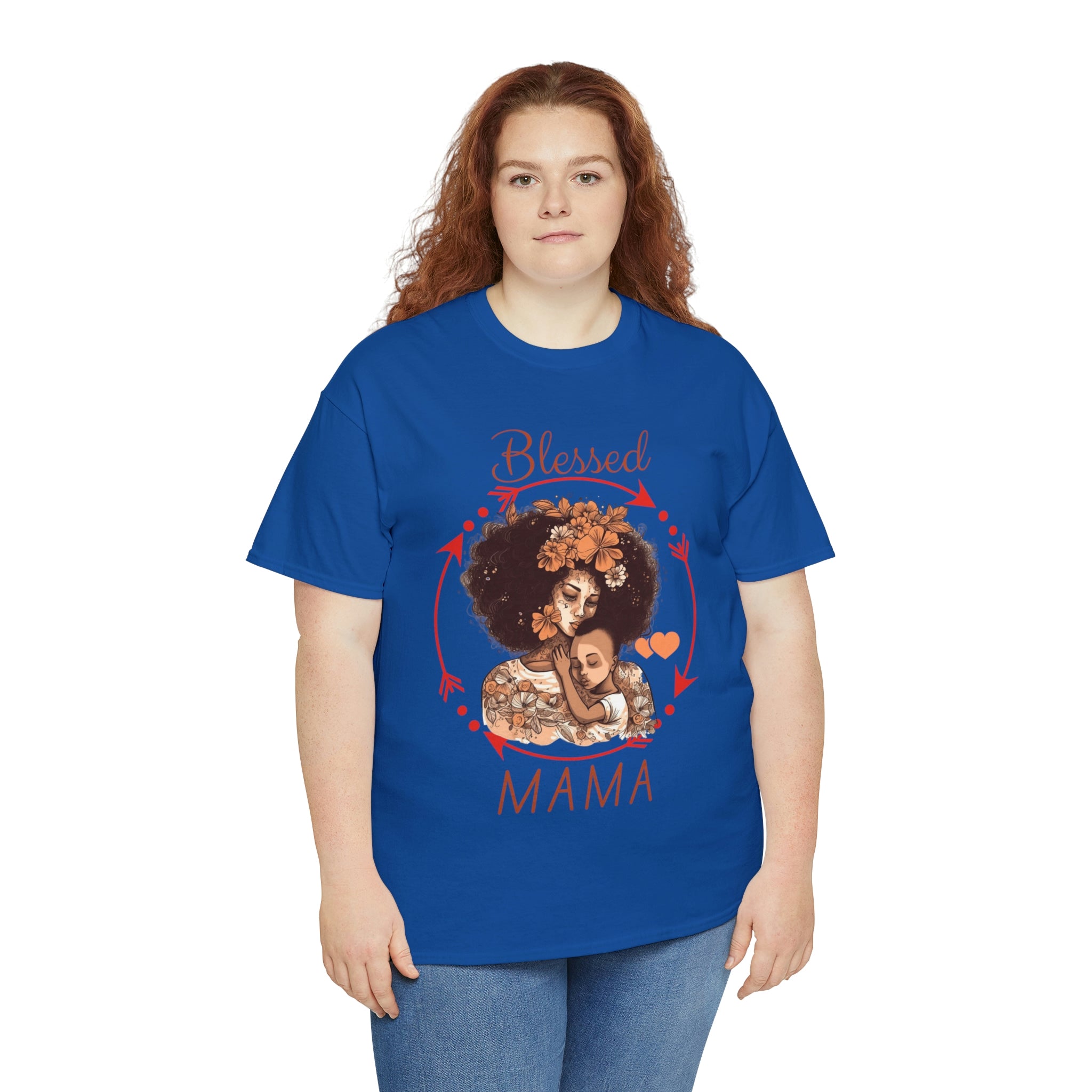 Blessed Mama Heavy Cotton Tee