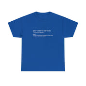 Procrastination Heavy Cotton Tee
