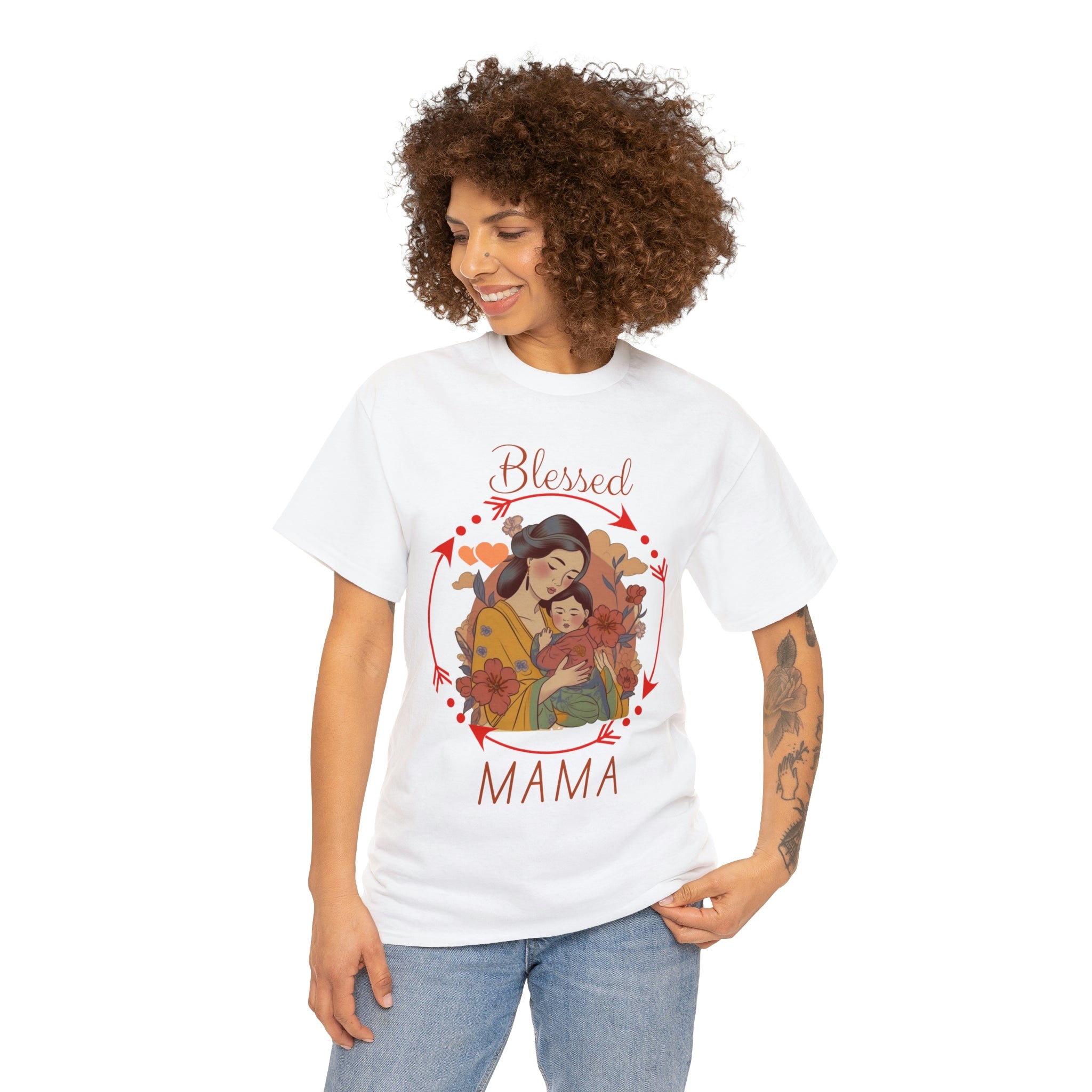 Blessed Mama 2 Heavy Cotton Tee