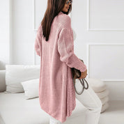 Deep V Neck Knitted Sweater - Amara Luxe Fine Boutique