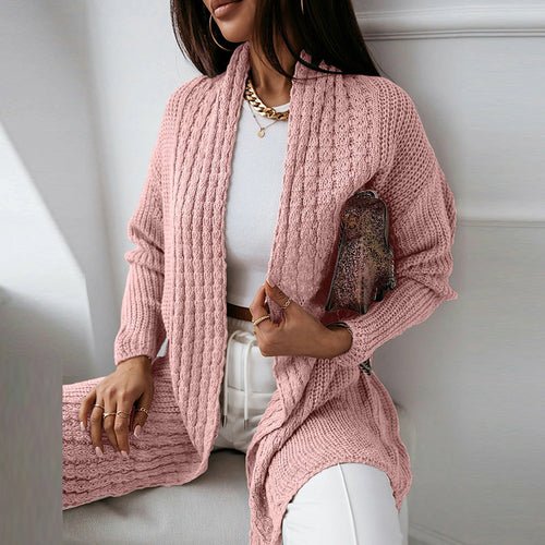 Deep V Neck Knitted Sweater - Amara Luxe Fine Boutique