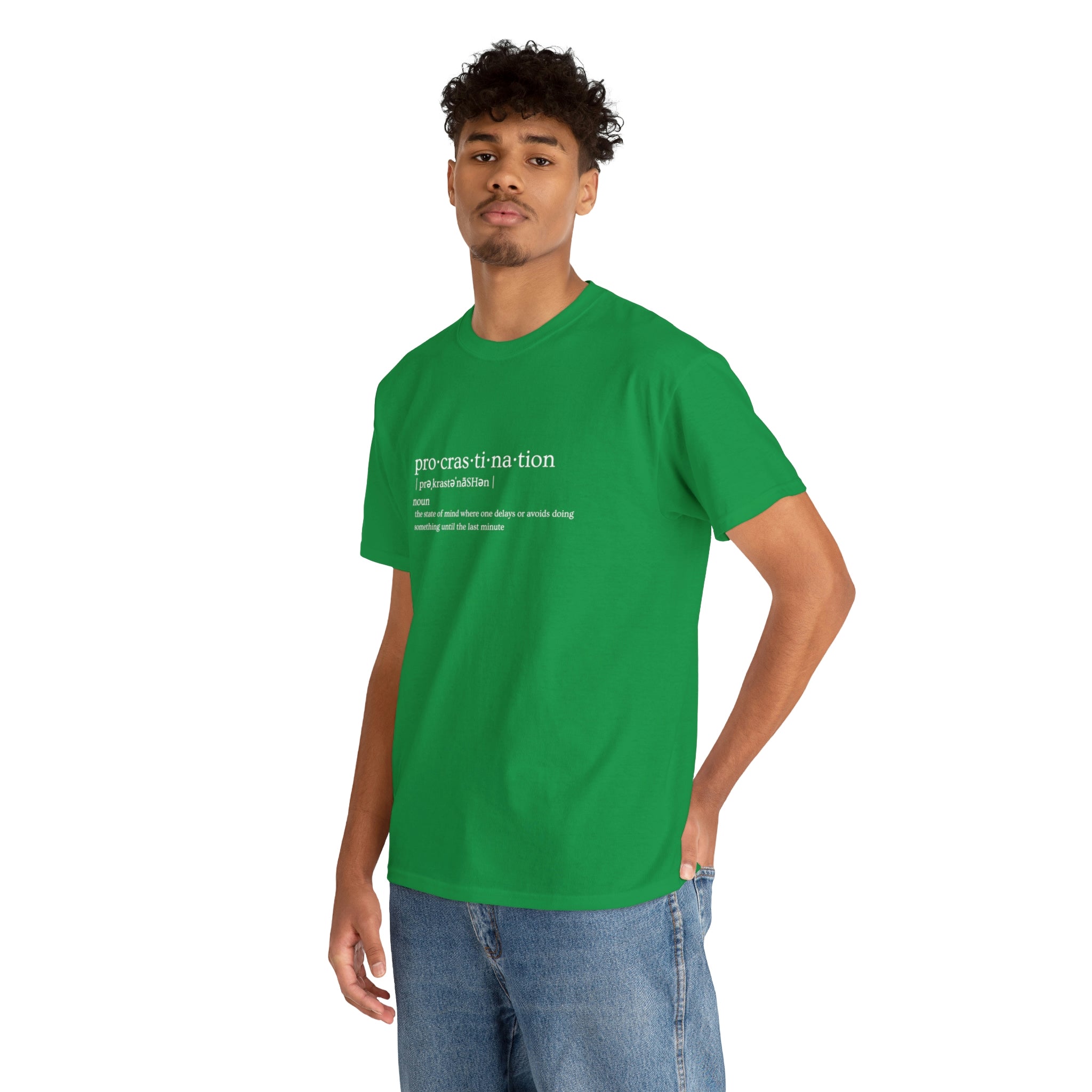 Procrastination Heavy Cotton Tee
