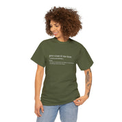 Procrastination Heavy Cotton Tee