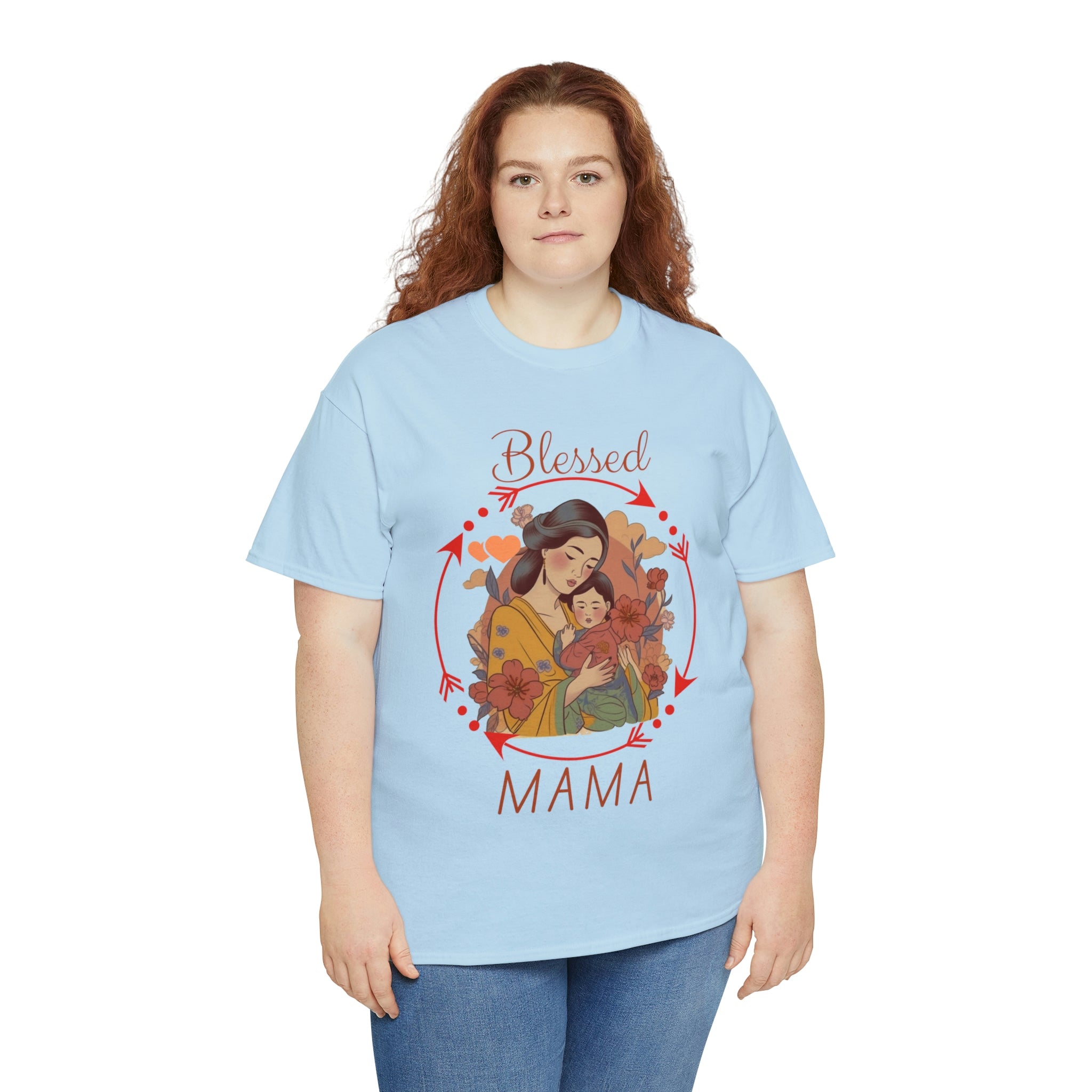 Blessed Mama 2 Heavy Cotton Tee