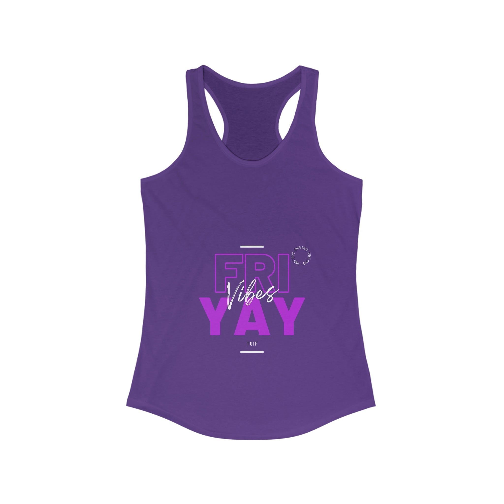 FRI Yay! Women's Ideal Racerback Tank - Amara Luxe Fine Boutique