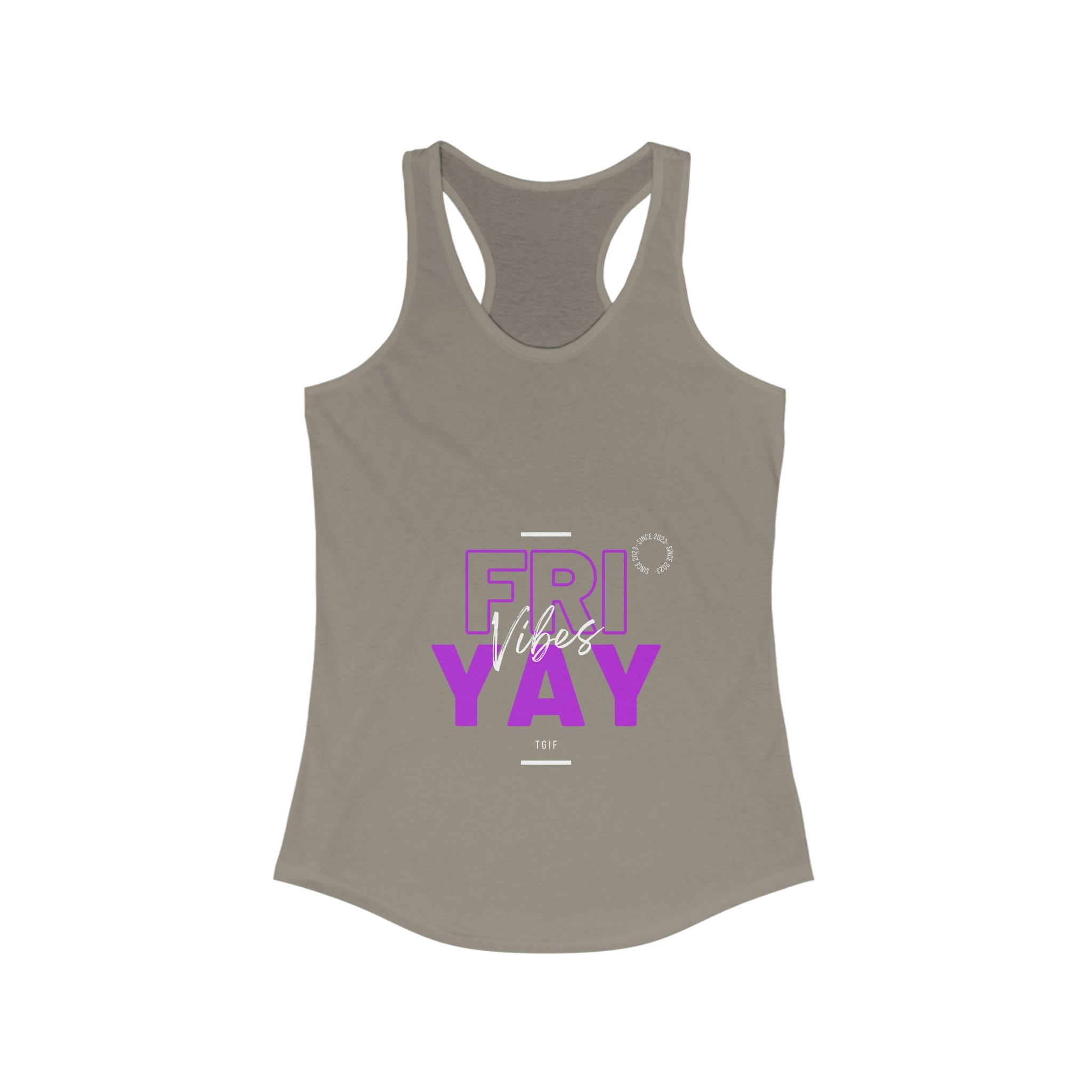 FRI Yay! Women's Ideal Racerback Tank - Amara Luxe Fine Boutique