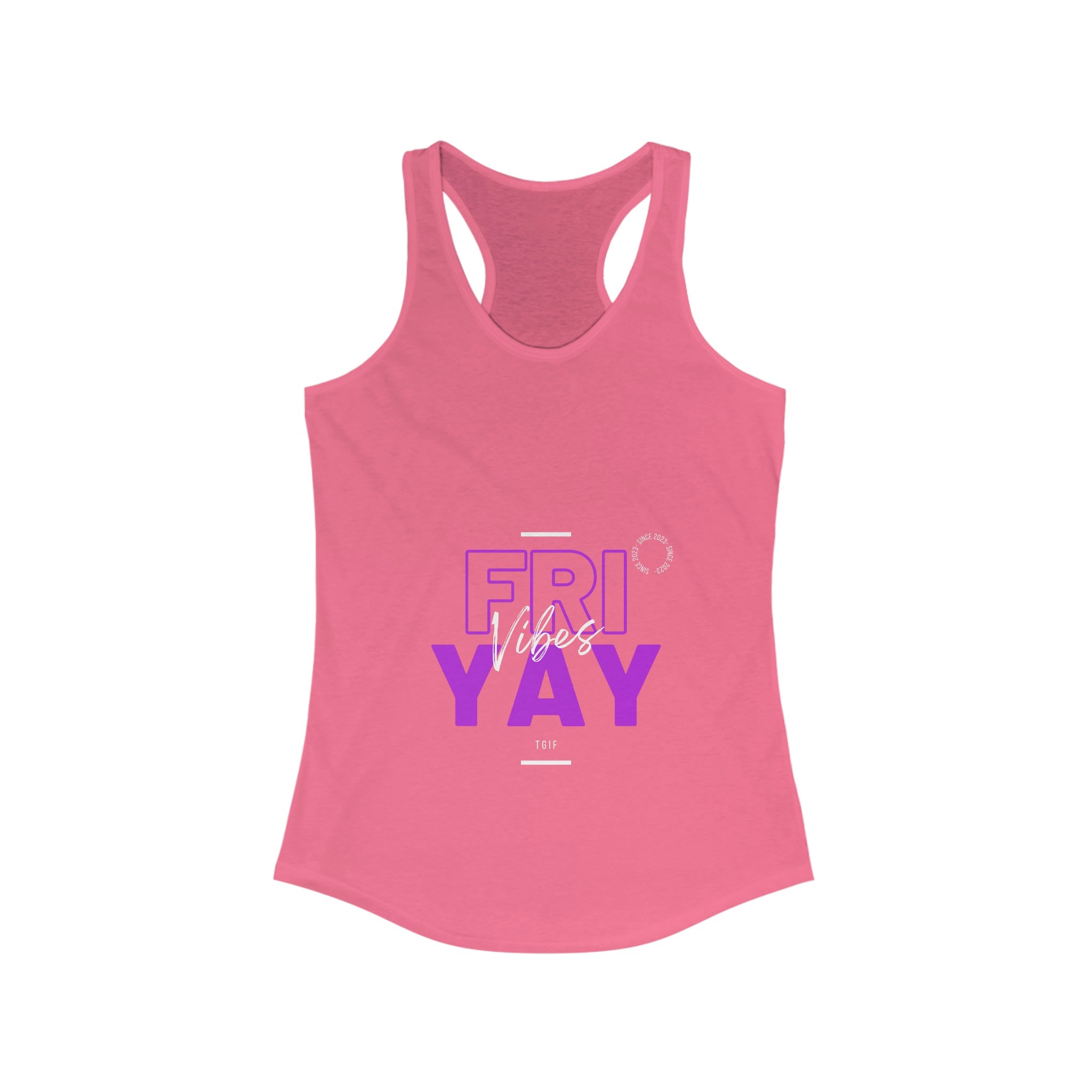 FRI Yay! Women's Ideal Racerback Tank - Amara Luxe Fine Boutique