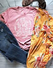 IT IS WELL WITH MY SOUL GRAPHIC TEE - Amara Luxe Fine Boutique