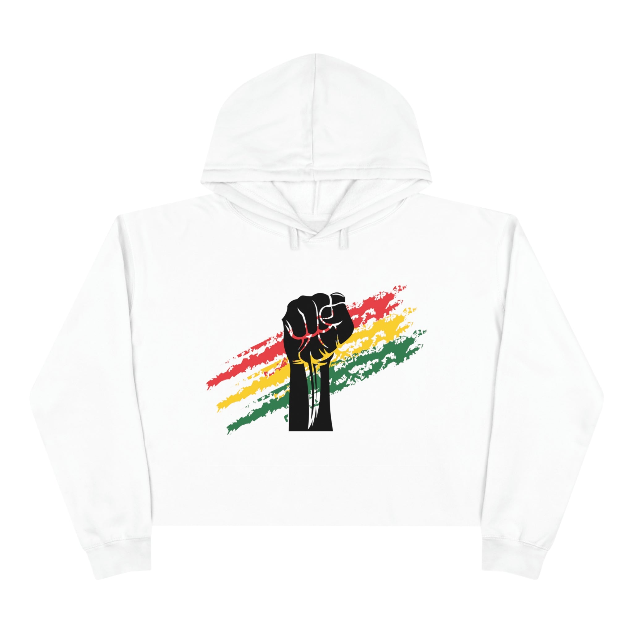 Juneteenth Crop Hoodie - Amara Luxe Fine Boutique