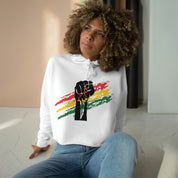 Juneteenth Crop Hoodie - Amara Luxe Fine Boutique