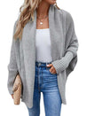 Long Sleeve Lapel Collar Streetwear Cardigan - Amara Luxe Fine Boutique