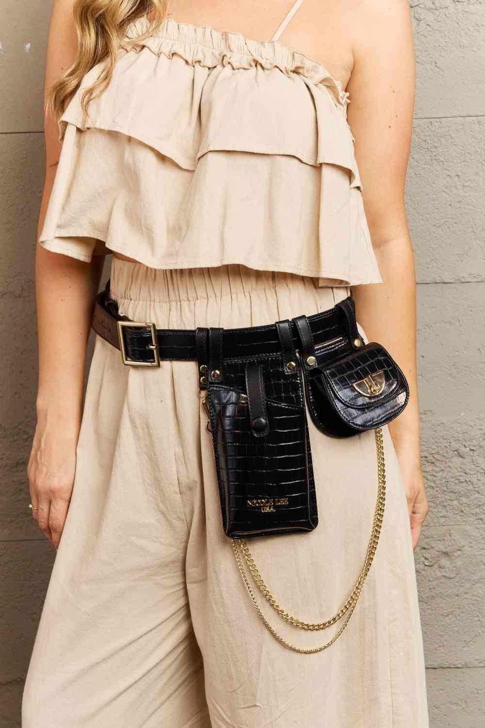 Nicole Lee USA Aurelia Belt Bag - Amara Luxe Fine Boutique