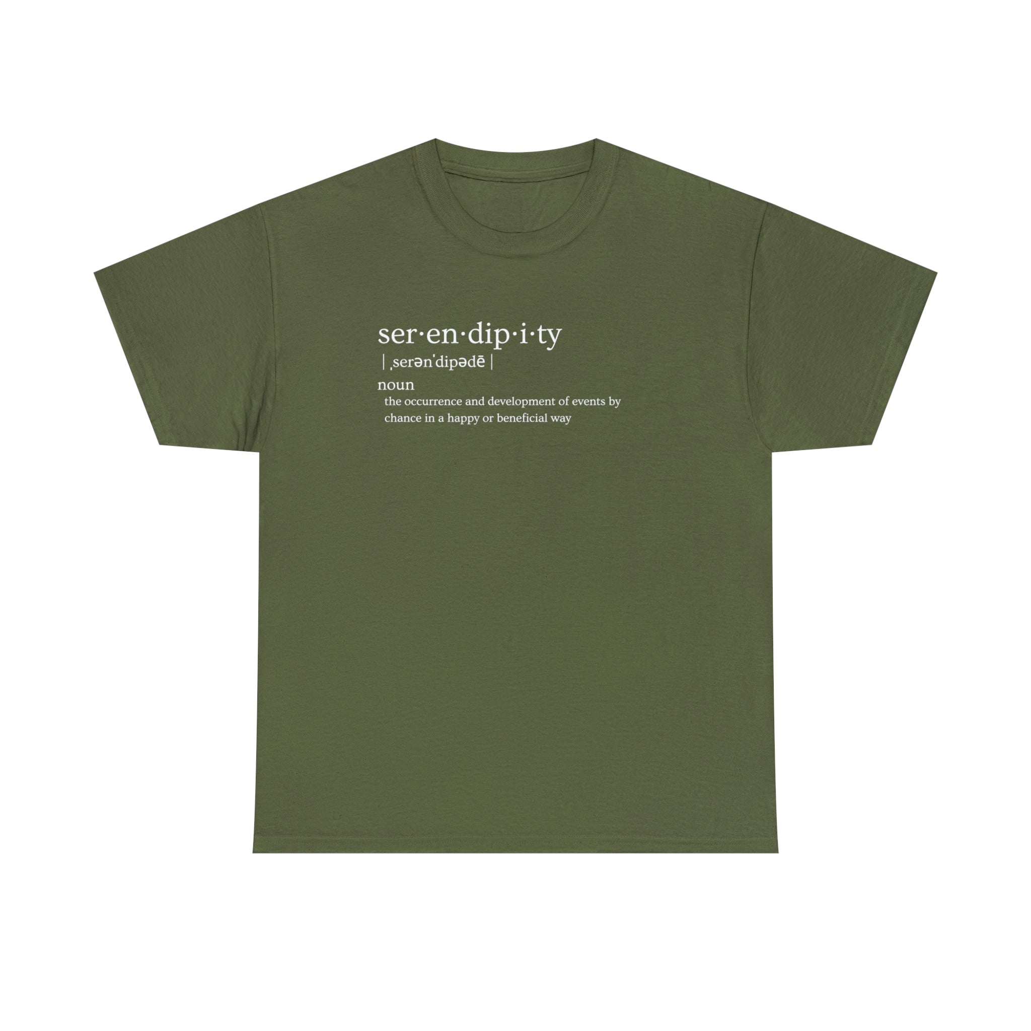Serendipity Men's Heavy Cotton Tee - Amara Luxe Fine Boutique