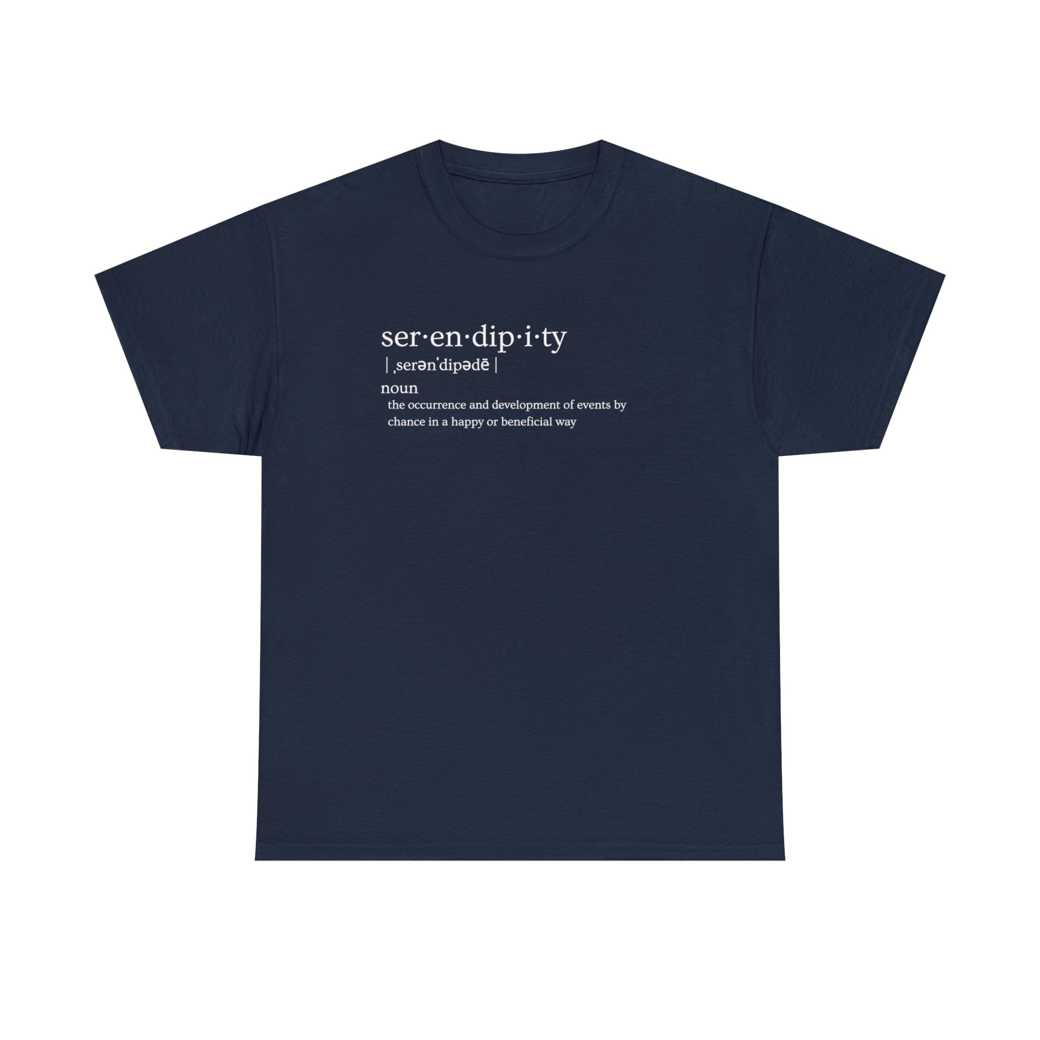 Serendipity Men's Heavy Cotton Tee - Amara Luxe Fine Boutique