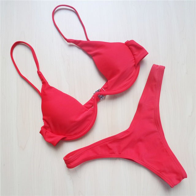Sexy Women Bikini Beachwear Push-up Swimwear 2019 Swimwear - Amara Luxe Fine Boutique