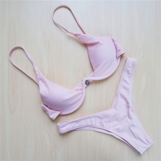 Sexy Women Bikini Beachwear Push-up Swimwear 2019 Swimwear - Amara Luxe Fine Boutique