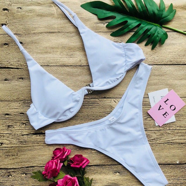 Sexy Women Bikini Beachwear Push-up Swimwear 2019 Swimwear - Amara Luxe Fine Boutique