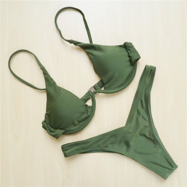 Sexy Women Bikini Beachwear Push-up Swimwear 2019 Swimwear - Amara Luxe Fine Boutique