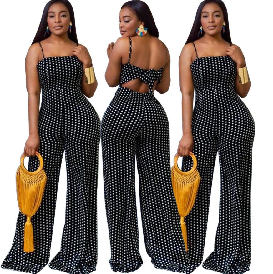 Sling jumpsuit - Amara Luxe Fine Boutique