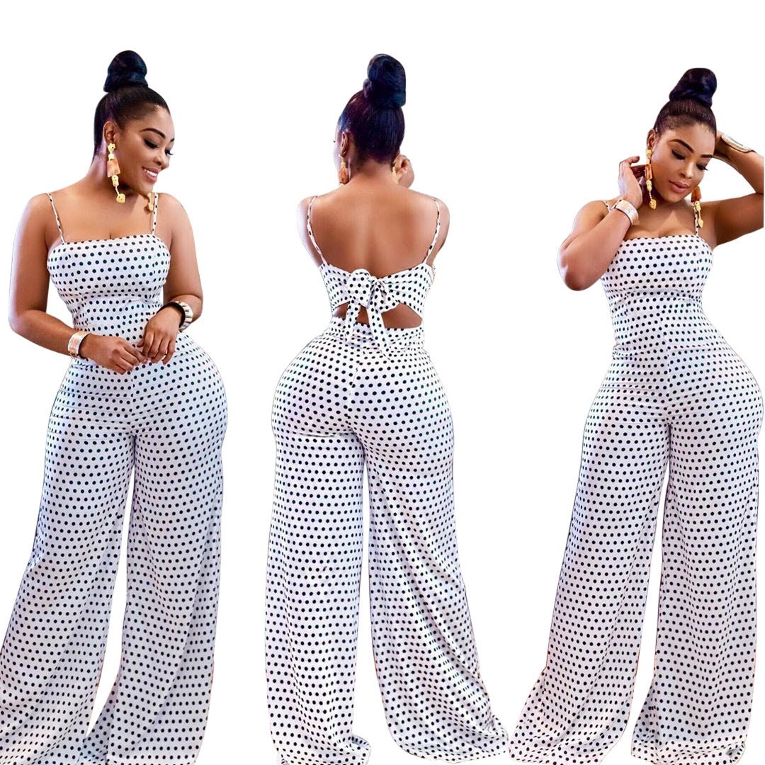Sling jumpsuit - Amara Luxe Fine Boutique