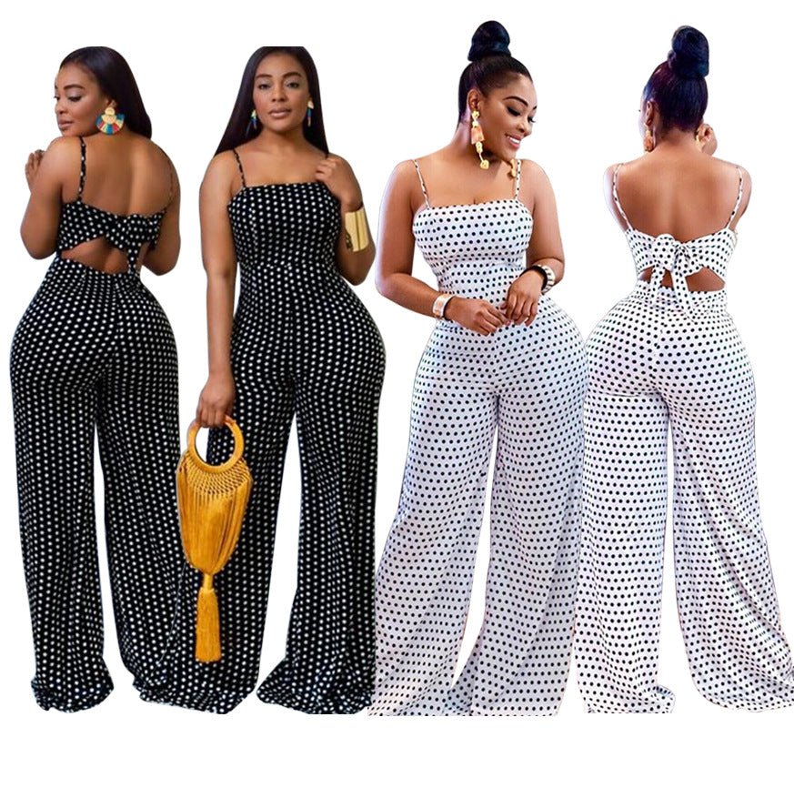 Sling jumpsuit - Amara Luxe Fine Boutique