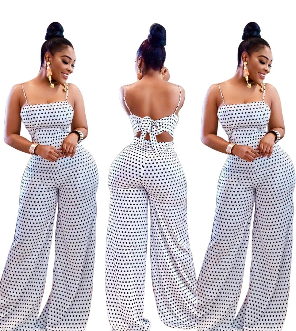 Sling jumpsuit - Amara Luxe Fine Boutique