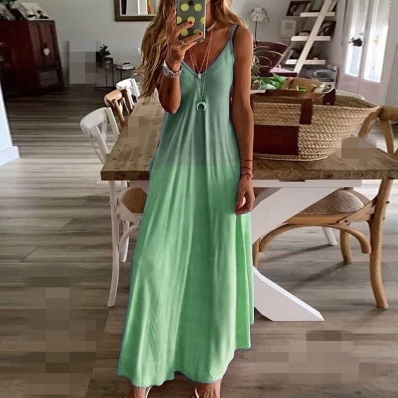 Tie-dye sling jumpsuit - Amara Luxe Fine Boutique